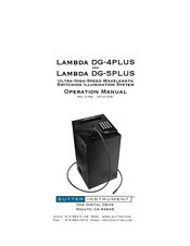 Sutter Lambda DG-5PLUS Operation Manual