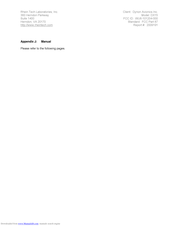 Dynon Avionics DX15 Manual
