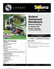 Lippert Components Solera User Manual