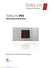 Safeline VV3 Operating Instructions Manual
