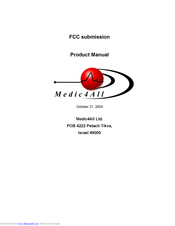 Medic4All BP 102 Product Manual