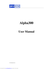 SkyTone Alpha300 User Manual