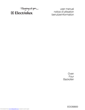Electrolux EOC69900 User Manual