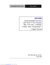 Aaeon AEC-6930 Manual