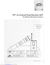 Peavey PV 12M Operating Manual