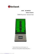 Kelant Orbeat D100 Product Manual