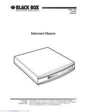 Black Box Internet Sharer FX850A Manual