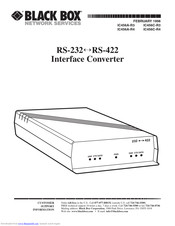 Black Box IC456A-R4 Manual