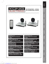 Konig VID-TRANS75KN Manual