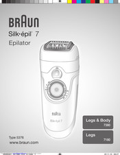 Braun Silk epil 7 7180 Use Instructions