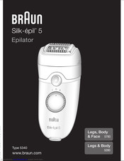 Braun Silk epil 5 5780 Manual