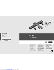 Bosch PLS 300 Set Original Instructions Manual