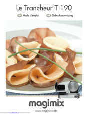 MAGIMIX T190 Instructions For Use Manual