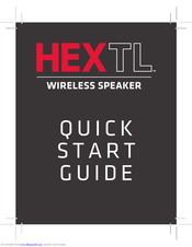 808 Audio HEX TL SP901 Quick Start Manual