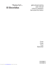Electrolux EOC69611 User Manual