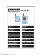 Konig HC-BM11 Manual
