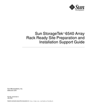 Sun Microsystems StorageTek 6540 Support Manual