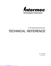 Intermec 6110 Technical Reference