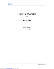 Sewon SCP-500 User Manual
