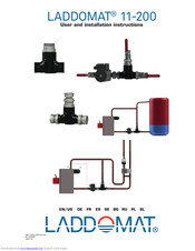 Laddomat 11-200 User And Installation Instructions Manual