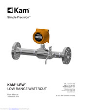 KAM Simple Precision LRW User Manual