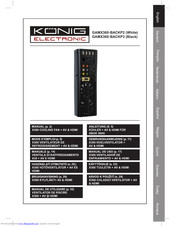 Konig X360 Manual