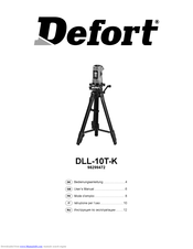 Defort DLL-10T-K User Manual