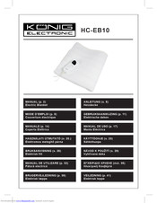 Konig HC-EB10 Manual