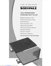 Soehnle RSS1001-135090-W2E-B Operating Instructions Manual