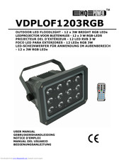 Velleman HQ Power VDPLOF1203RGB User Manual