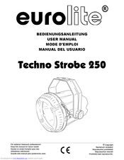 EuroLite Techno Strobe 250 User Manual