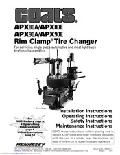 Machine à monter et à démonter les pneus APX90A/E Rim Clamp®