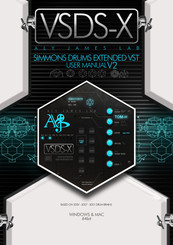 Aly James Lab VSDS-X SIMMONS DRUMS EXTENDED VST User Manual