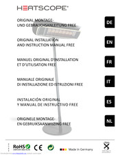 Heatscope FREE Original Installation And Instruction Manual