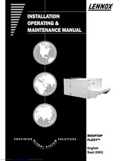 Lennox ROOFTOP FLEXY FGA Series Installation Operating & Maintenance Manual