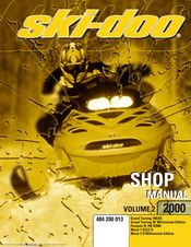 Ski-Doo Grand Touring 700 2000 Shop Manual