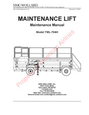 NMC-WOLLARD TML-704H Maintenance Manual