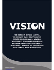Vision TECHCONNECT CONTROL Owner's Manual