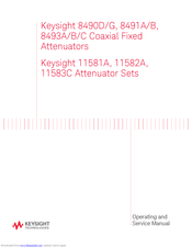 Keysight 8490D Operating And Service Manual