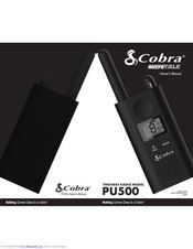 Cobra microTALK PU500 Owner's Manual