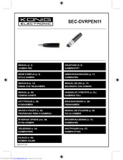 Konig SEC-DVRPEN11 Manual