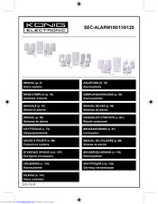 Konig SEC-ALARM100 Manual