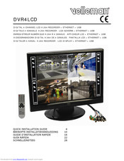 Velleman DVR-4LCD Quick Installation Manual