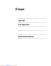 Seagate Viper 200 Scsi Interface Manual