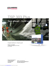 Amberg Technologies AG TSP 303 Plus Operation Manual