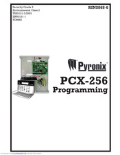 Pyronix PCX 256 Programming Manual