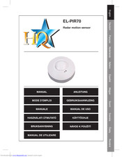 HQ EL-PIR70 Manual