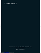 Kompernass KH 4406 Operating Instructions Manual