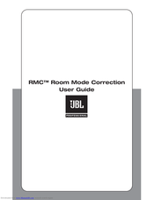 JBL Room Mode Correction User Manual