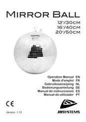 JBSystem MB50 Operation Manual
